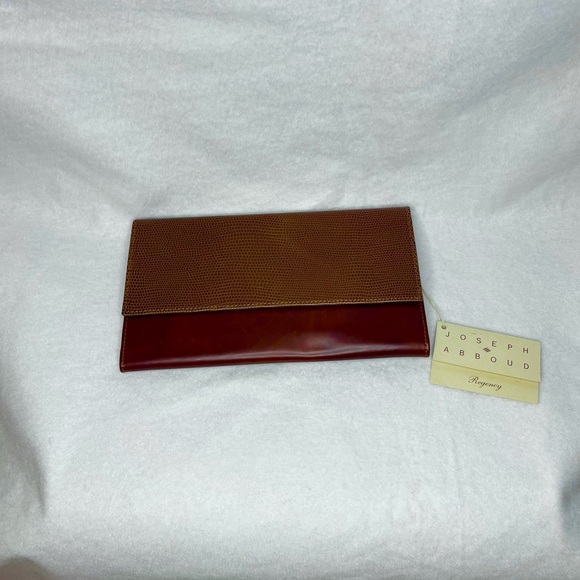 Joseph Abboud Brown Italian Genuine Leather Set - Pouch, Wallet, Coin Purse 🤎 - Picture 11 of 14